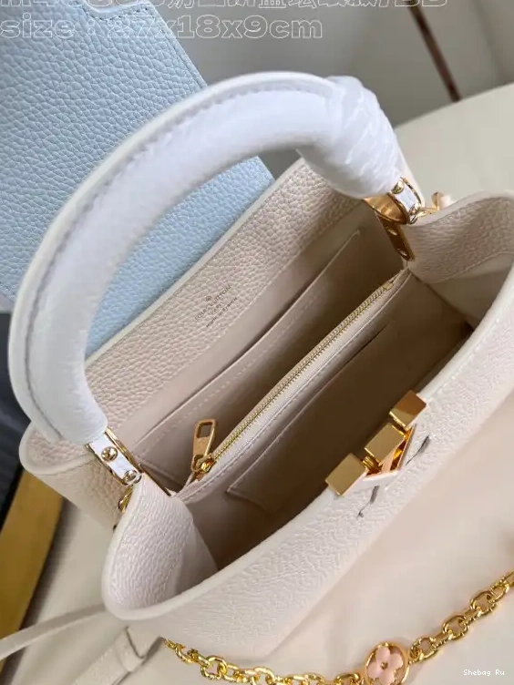VUITTON BB-27*18*9CM CAPUCINES LOUIS 0627
